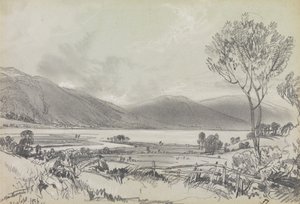 Bassenthwaite od Edward Lear