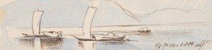 Lodě, 13:00, 27. května 1867 (175) od Edward Lear