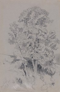 Burpham 4. října 1834 od Edward Lear