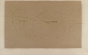 Kalábrie, 1847 od Edward Lear