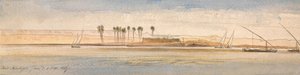Deir Kadige, 13:00, 2. ledna 1867 od Edward Lear