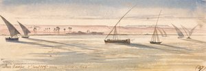 Deir Kadige, poledne, 2. ledna 1867 (27) od Edward Lear