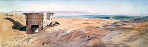 Dendera, 1867 od Edward Lear
