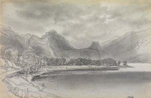 Derwentwater od Edward Lear