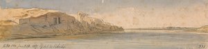 Gebel Es Silsilis od Edward Lear