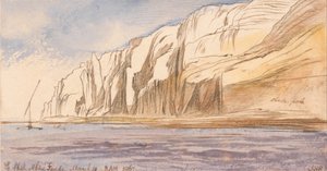 Gebel Sheikh Abu Fodde, 8:00, 4. března 1867 (588) od Edward Lear