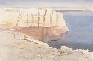 Gozo, poblíž Malty od Edward Lear