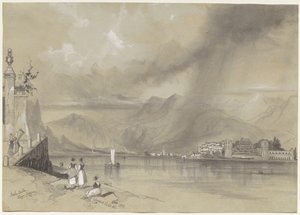 Isola Bella, jezero Maggiore od Edward Lear