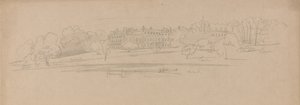 Knowsley Hall od Edward Lear