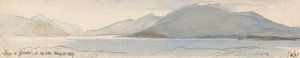 Jezero Garda od Edward Lear