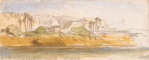 Poblíž Garf Hosayn od Edward Lear