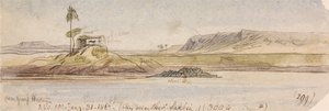 Poblíž Garf Hossayn, 15:40, 31. ledna 1867 (299) od Edward Lear