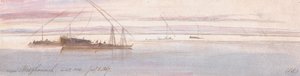 Poblíž Mesghouneh od Edward Lear