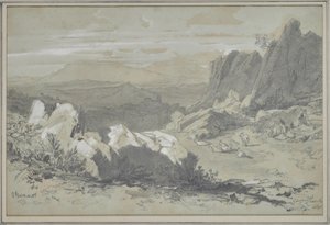 Olevano od Edward Lear