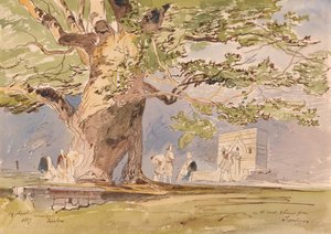Na cestě, dvě hodiny od Tepelene, 19. dubna 1857 od Edward Lear