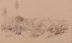 Reggio, 26. července 1847 od Edward Lear