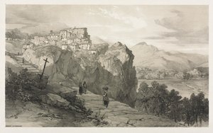 Rocca Giovane od Edward Lear