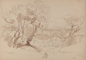 Santa Decca, Korfu, 28. května 1848 (126) od Edward Lear