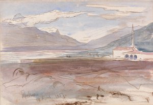 Tepelene, 18. dubna 1857 od Edward Lear