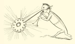 Dong se světelným nosem (rytina) od Edward Lear