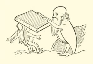Dva staří mládenci (rytina) od Edward Lear