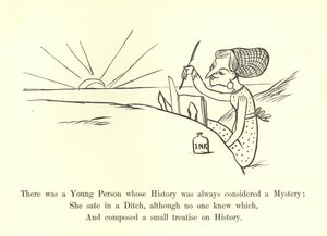 Byl tam mladý člověk, jehož historie byla vždy považována za záhadu od Edward Lear