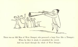 Byl tam starý muž ze Západního Dumpeta, který měl velký nos jako trubka od Edward Lear