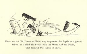 Byl jeden starý člověk z Hove, který chodil do hloubi háje. od Edward Lear