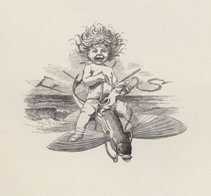 Ilustrace pro The Water-Babies od Charlese Kingsleyho (rytina) od Edward Linley (after) Sambourne