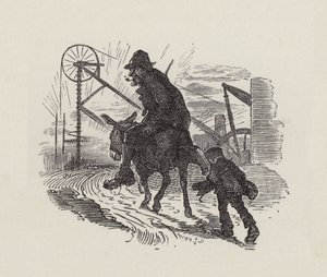 Ilustrace pro The Water-Babies od Charlese Kingsleyho (rytina) od Edward Linley (after) Sambourne