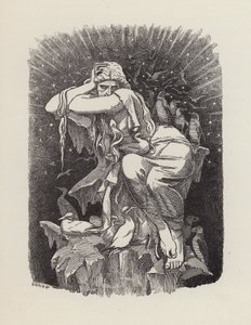 Ilustrace pro The Water-Babies od Charlese Kingsleyho (rytina) od Edward Linley (after) Sambourne