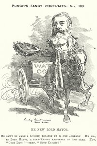 Punch karikatura: Sir Robert Fowler od Edward Linley (after) Sambourne