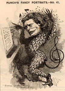Anton Rubenstein (1829-1894) od Edward Linley Sambourne