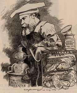 Cartoon of Frederick Settle Barff) v sérii Punch