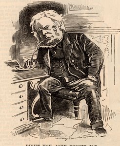 Karikatura Johna Brighta od Edward Linley Sambourne
