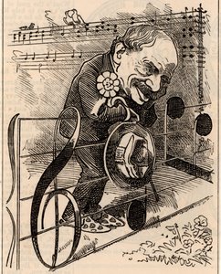 Karikatura Julia Benedikta od Edward Linley Sambourne