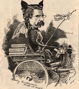Karikatura Williama Blacka od Edward Linley Sambourne