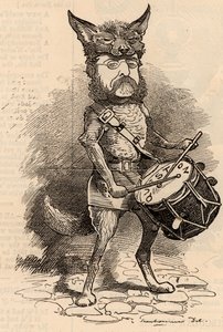 Henry Drummond Charles Wolff (1830-1908) od Edward Linley Sambourne
