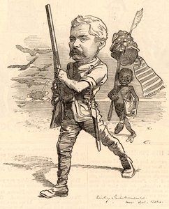 Ilustrace s Henry Morton Stanley od Edward Linley Sambourne