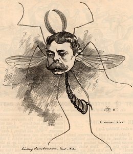 Lord Randolph Henry Spencer Churchill (1849-1895) od Edward Linley Sambourne