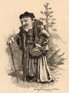 Moses Montefiore (1784-1885) od Edward Linley Sambourne