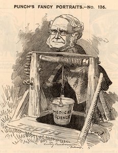Thomas Spencer Wells (1818-1897) od Edward Linley Sambourne
