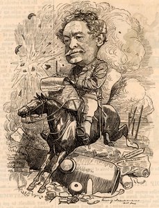 William Howard Russell (1821-1907) od Edward Linley Sambourne