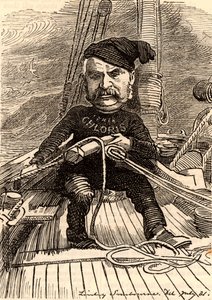 William Schwenck Gilbert (1836-1911) od Edward Linley Sambourne