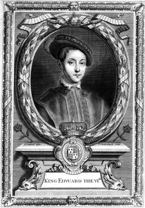Edward VI, král Anglie. od Edward Lutterell