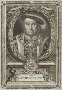 Anglický král Jindřich VIII od Edward Lutterell