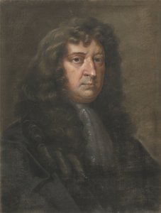 Samuel Butler (1612-80), autor Hudibras (pastel na položený papír) od Edward Lutterell