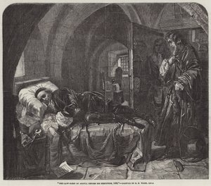 Poslední spánek Argylla před jeho popravou, 1685