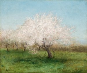 Jabloně na louce 1890 (olej na plátně) od Edward Mitchell Bannister