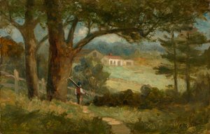Homeward, 1895. od Edward Mitchell Bannister